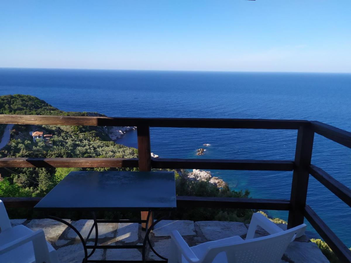 Double Studio Room By The Sea Tsagarada Luaran gambar